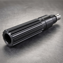 スプラインシャフトの電着塗装